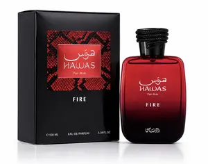 HAWAS FIRE FOR MEN EDP DE PARFUM - 100MI (3.40z) BY RASASI
