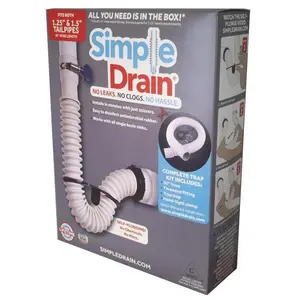 Simple Drain  Rubber Sink Drain Kit