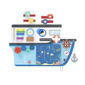 Giggle- BlueWood Busy Board *Boat