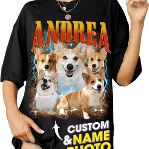 Mit & Mi Custom YOUTH TSHIRT Sweatshirt Hoodie for Boyfriend Girlfriend Face Shirt with Photo Gift for Him Her Pet Lovers Comfort Sleeve