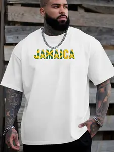 Comfortable Loose-Fitting Men's Short-Sleeve T-Shirts with Free-Style Prints, Breathable and Soft, Perfect for Outdoor Activities and Casual Wear