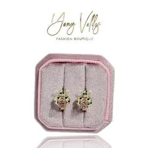 Exclusive Design  Gold Plated Small Hoop Earrings for Girls Fashion Boutique