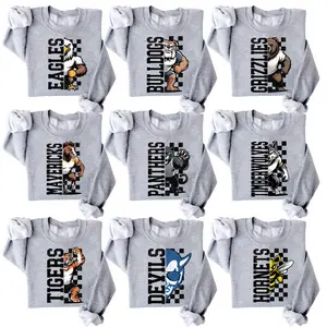 From Bears to Bobcats: 48 Iconic Mascots Ranked Sweatshirt, Game Day City Football Sweatshirt, City Football, College & Team Mascots – The Ultimate Lineup!