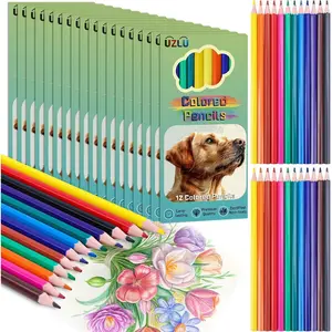 360 Count Colored Pencils Bulk, 30 Packs, 12 Colors Pre-sharpened Coloring Pencils for Adults, Bulk School Supplies for Teachers, Classroom Prizes, Drawing Sketching Shading