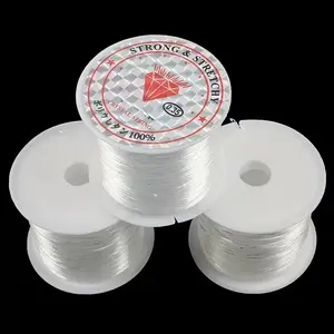 Transparent Nylon Invisible Line Roll Set, Ideal for Balloon Hanging Jewelry Beading Christmas Wreath Birthday Party Decorations