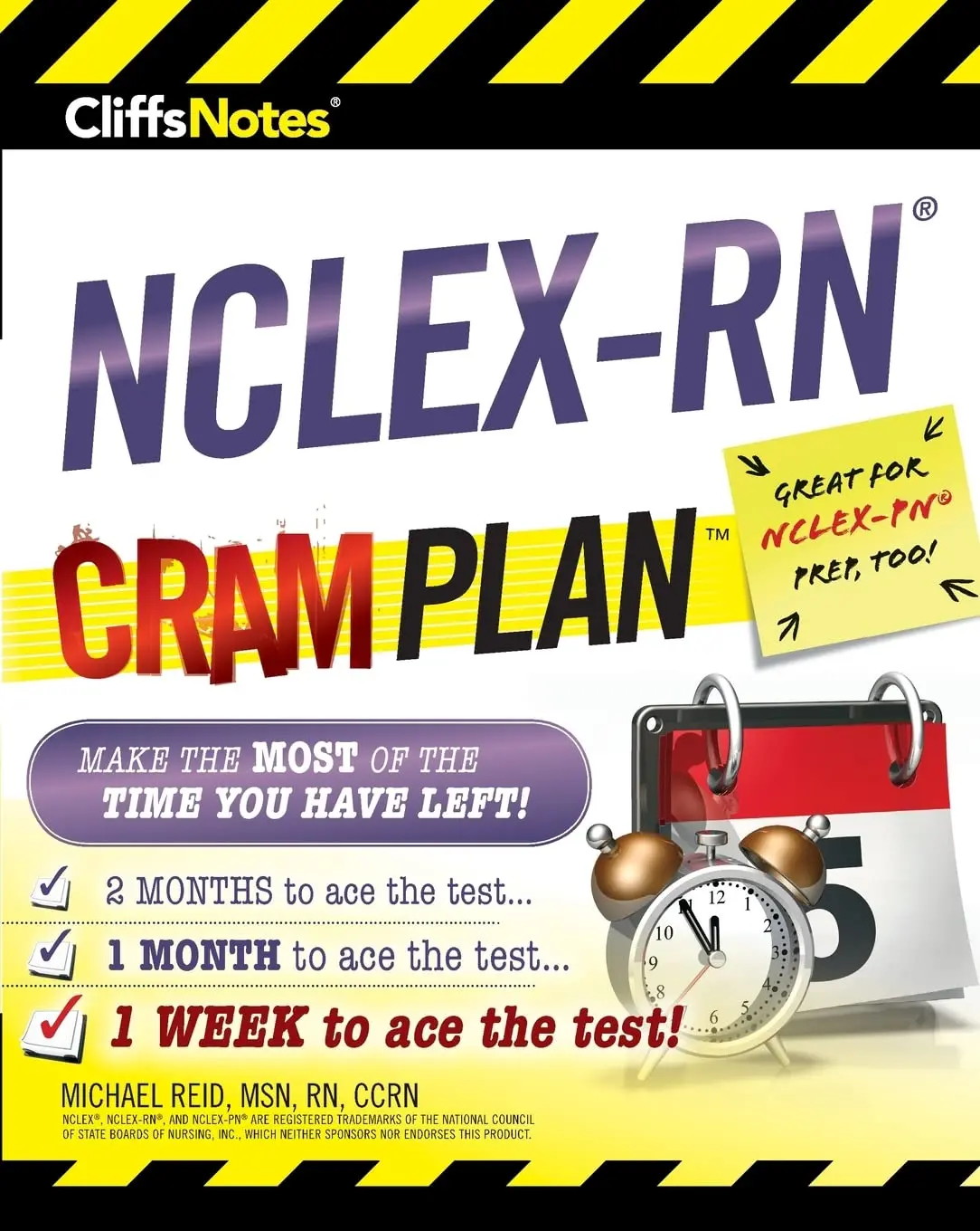 CliffsNotes NCLEX-RN Cram Plan: Illustrated Edition (CliffsNotes Cram Plan)