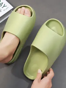 Women's Comfortable Soft Sole Lightweight Slippers, All-Season Thick Bottom Height Increase, Home Bathroom Non-Slip, Couple Sandals, Slippers Shoe