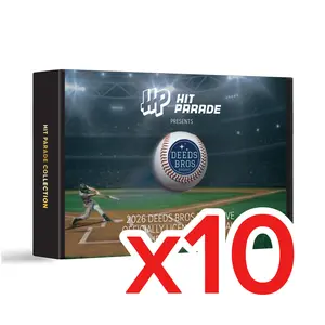 (1 Team) Baseball Jersey 10 Box Case Break - 2026 Hit Parade DeedsBros Autographed Baseball Jersey Memorabilia Break. 10 per Break. Pick your own team(s)