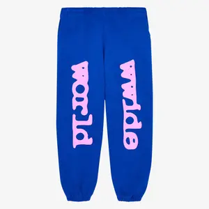 Sp5der 'Beluga' Sweatpants Blue (FW23) SP5-BLPINK-SW
