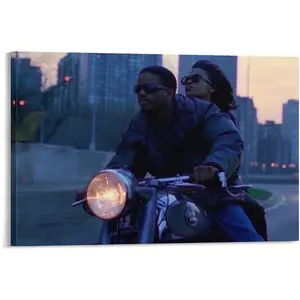 Love Jones Movie Poster 1997 American Romantic Comedy-drama Film 6 Poster Cool Artworks Painting Wall Art Canvas Prints Hanging Picture Home Decor Frame-Style High-Resolution Handmade Artwork