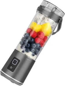 16 oz. Portable Electric Blender with Leak Proof Lid and Easy Sip Spout, Mini Citrus Juicer, Perfect for Smoothies, Cordless, USB-C Rechargeable, Dishwasher Safe Parts