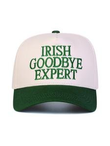 Unisex Irish Five-Sided Baseball Hat, Adjustable Snapback Cap Outdoor Sun Protection Casual Cap for Spring & Fall Travel Beach Vacation, Embroidered Hat