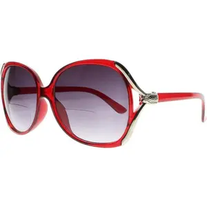 BifocalLadiesOversizedTintedLensSunReaderReadingGlassesSunglasses+1.0~+4.0