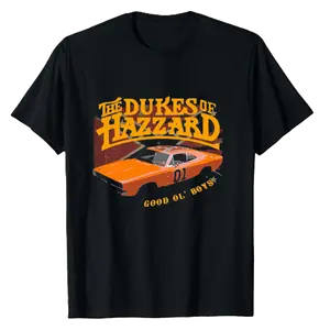 The Dukes of Hazzard Good Ol Boys General Lee Men's Graphic T Shirt, Rock Hip Hop Sport Style Tee, Menswear Top