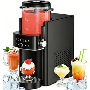 Summer Must-Have Slushie Machine, Multi-function Ice Cream Maker, Rapid Chill Temperature Control, Ideal Mother’s Day Gift for Families & Parties, Great for Margarita, Frappé, Easy to Clean