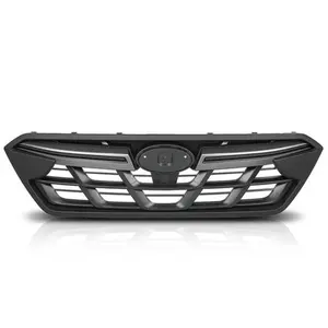 Fit For 2021-2023 Subaru Crosstrek Front Bumper Upper Grille Grill Black & Gray