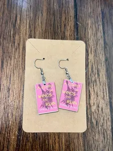 Mini Book- Earrings