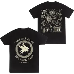 Camp Half Blood Shirt Two Side Print Shirt, Greek Mythology Demigods, Percy Jackson, Cabins, Adult Youth Tee Shirts