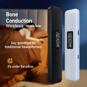 Bone Conduction Audio Speaker - Bluetooth-Connected for Music & Podcasts, Open-Ear Design for Surroundings Awareness, Audio-Enabled for Smartphone Use (Ideal for Home, Party Gifting)