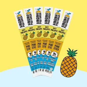 Juicy Pineapple Pork Sticks - Blended with Bone Broth - 9g Protein