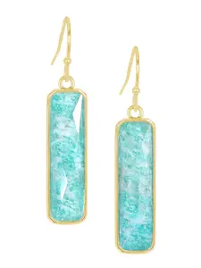 Handmade Amazonite Earrings – Elegant Rectangle Drops | Gift Ideas for Her