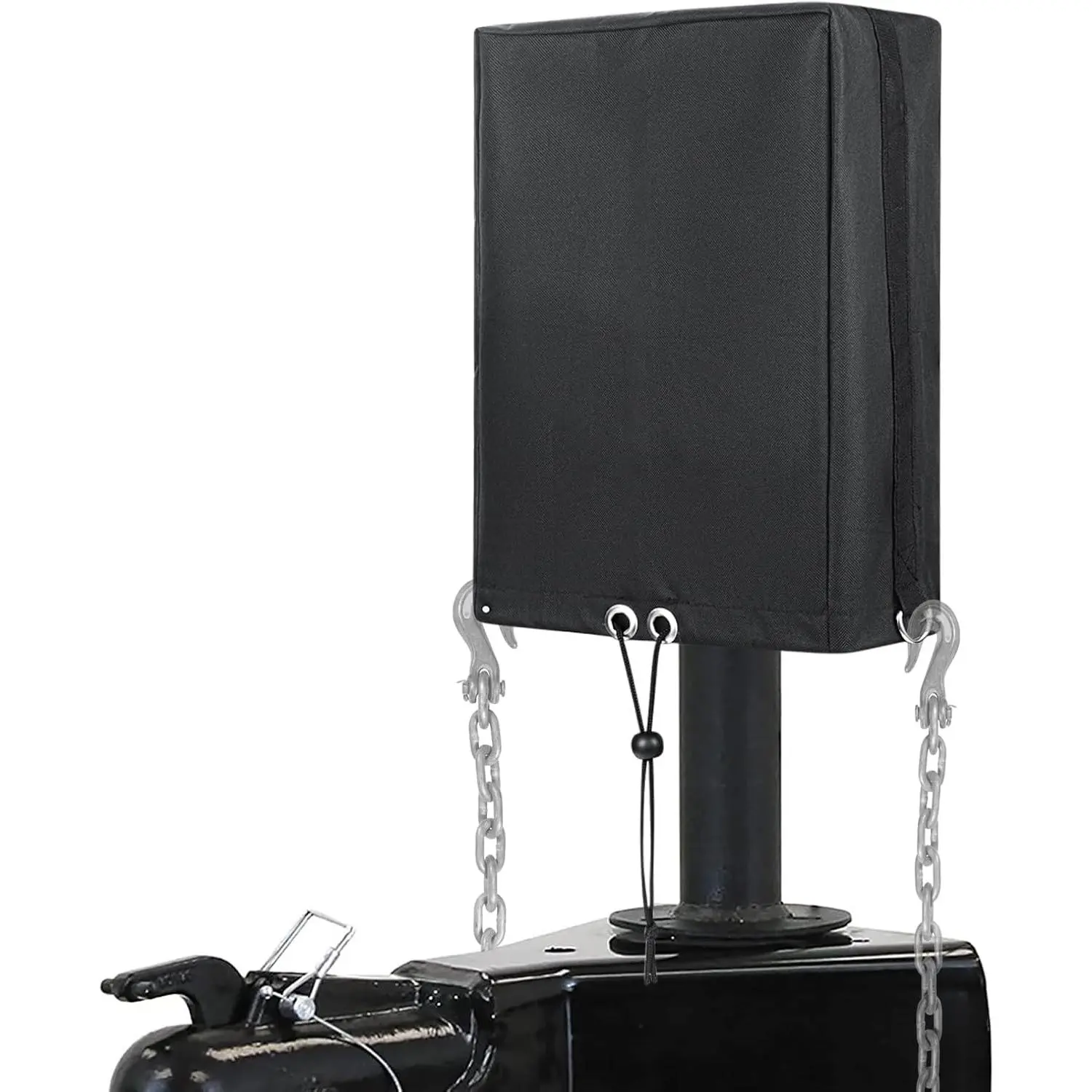 Universal Camper Jack Protective Cover - RV Electric Tongue Jack Cover, Vehicle Trailer Exterior Accessory