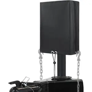 Universal Camper Jack Protective Cover, RV Electric Tongue Jack Cover,  Trailer Accessory