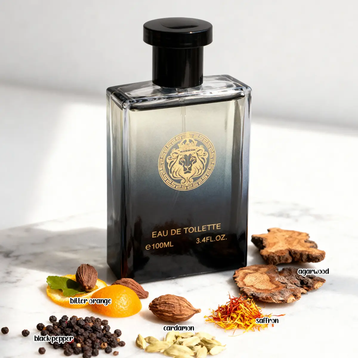 Lion Victor Pour Homme Black Eau de Toillette 100ml 3.4fl.oz