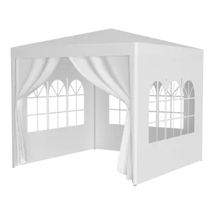 10' x 10' Outdoor Party Tent – Heavy-Duty Gazebo Canopy with 4 Removable Sidewalls for Events & Gatherings