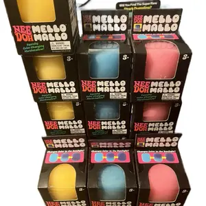 Schylling New NeeDoh Mello Mallo Unisex Stress Relief Fidget Toy, Durable Silicone Tactile Toy, Anxiety Relief Products, Portable, $35 Each
