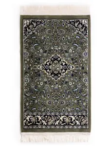 Rawdah Collection Prayer Rug (8MM) made in Madinah (Mada)