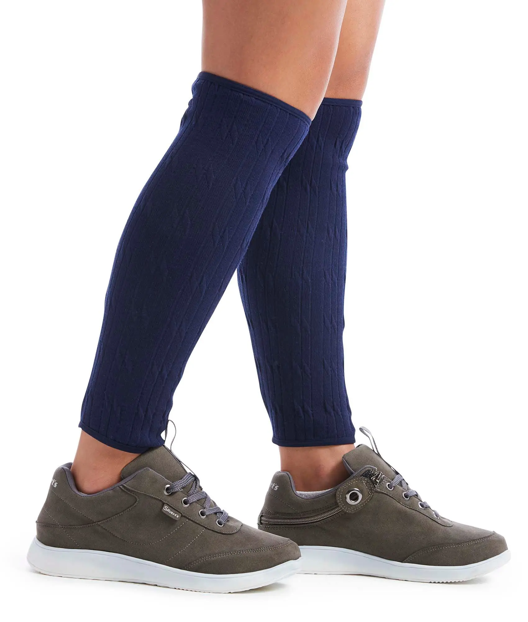 Unisex Cable Knit Leg Warmers & Protectors - Sports Socks for Outdoor Sports Activities, Work Out, Male, Adults, One Size