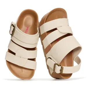 Project Cloud Kids Sandals | Eco-Crafted Leather Heels Beach Sandals | Lightweight | Non-Slip - Proud Kids
