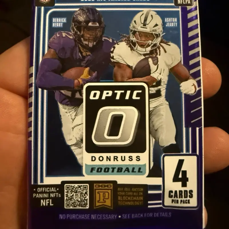 2025 Optic value packs 4 cards
