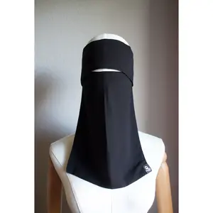 Detachable flap niqab