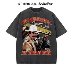 Norberto Beto Quintanilla Iracheta Shirt, Vintage Corridos Music Artist Shirt, El Mero León del Corrido Jesús María Shirt Mexican