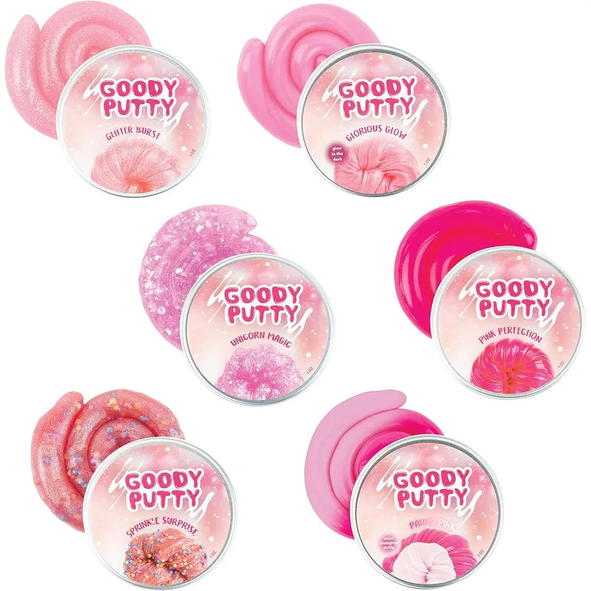 Pink Fidget Putty Toy Set Pink Party Favor for Girls