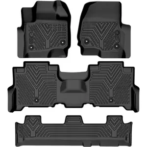 3D Floor Mats Liners for 2018-2025 Ford Expedition / Expedition Max All Weather