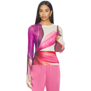 AFRM Kaylee Top in Lemon Lotus