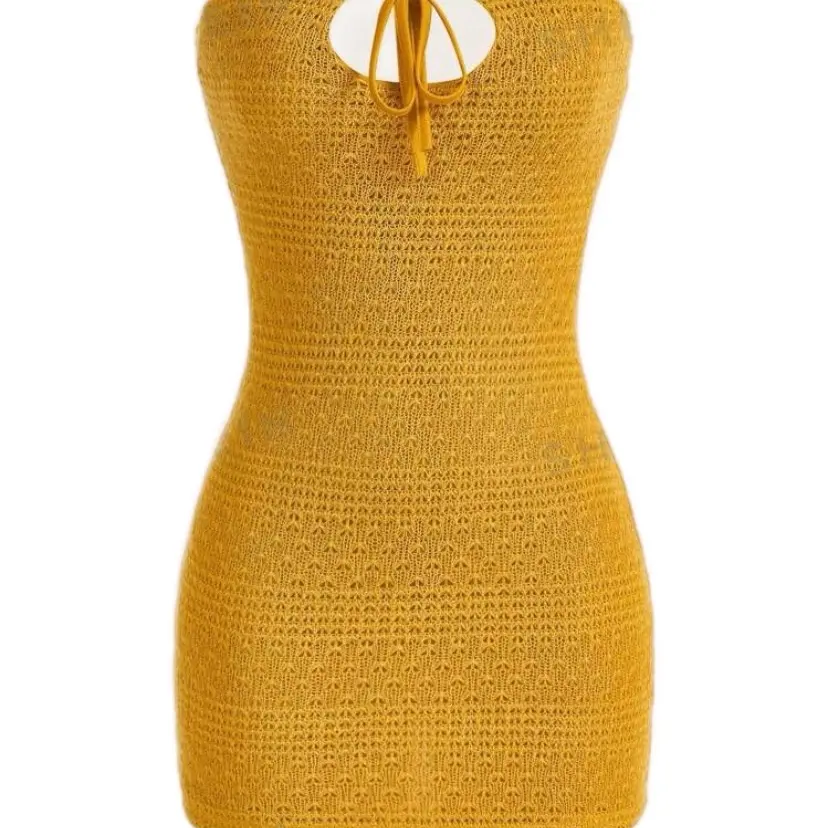 Halter neck dress Casual Comfort Chic Womenswear