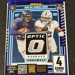 2025 optic football retail pack (4 cards)