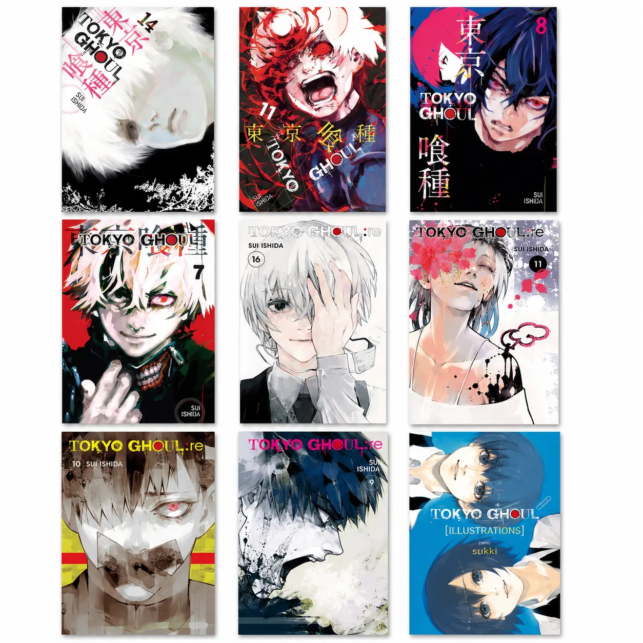 Tokyo Ghoul Anime Poster, Ken Kaneki Manga Canvas Wall Art, Dark Japanese Anime Print for Bedroom, Dorm, Gaming Room, Office Decor, Gift for Anime Fans