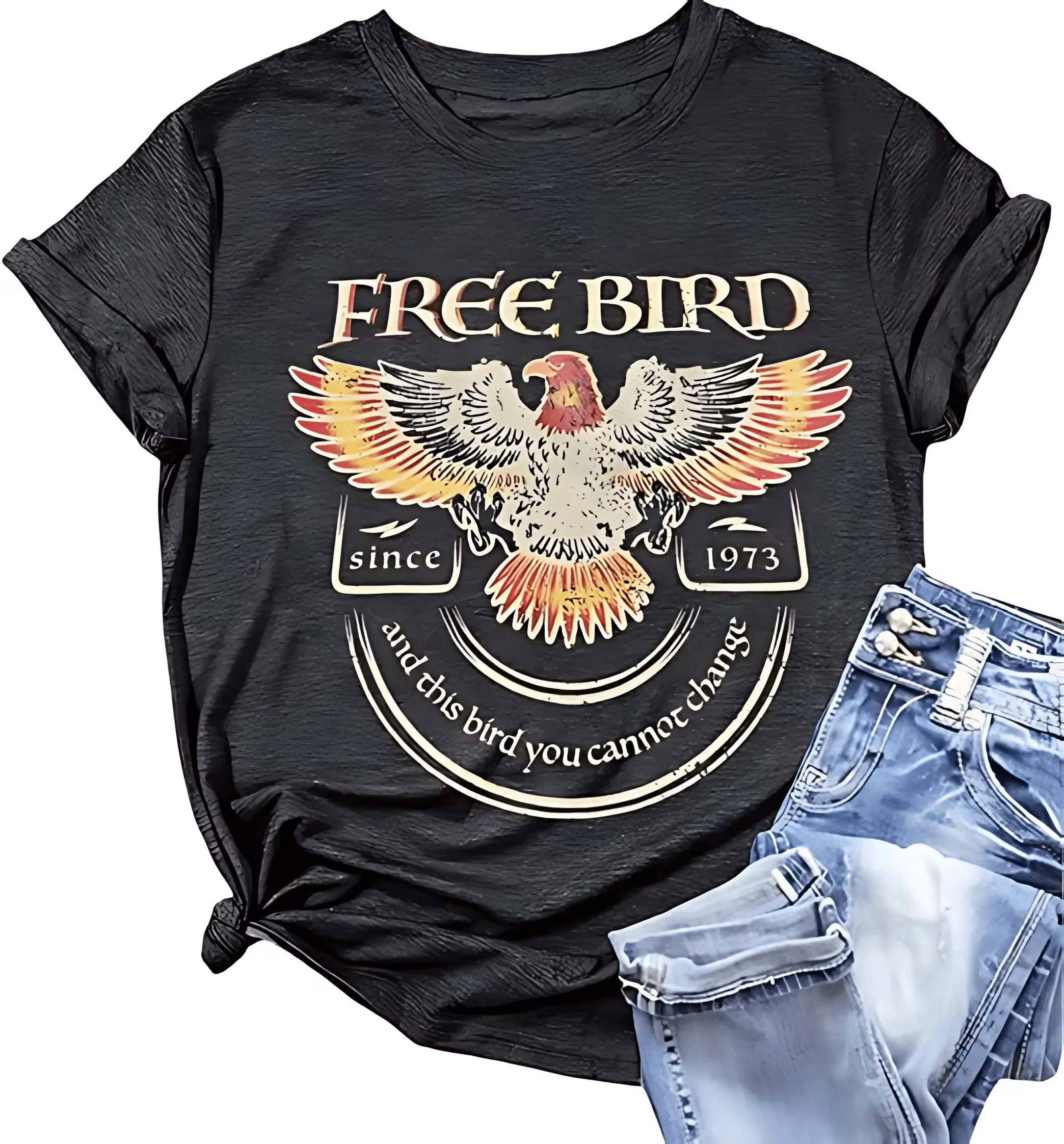 Vintage Rock Band T-Shirt 90s Grunge Aesthetic Music Concert Tee 100% Cotton Soft Graphic Tee for Women Country Concert Outfit Indie Sleaze Streetwear OOTD