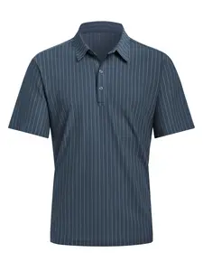 ELENCOCO diamond-texture short-sleeve Polo shirt Outdoorfun, Menswear,Father's Day gift，Black Friday