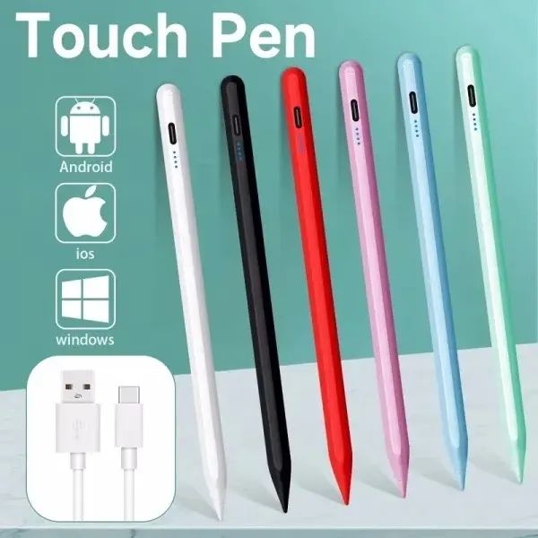 Universal Stylus Pen + Pen tips bundle for iPad, Google Pixel, for Tablet Touch Pen for Mobile Phone