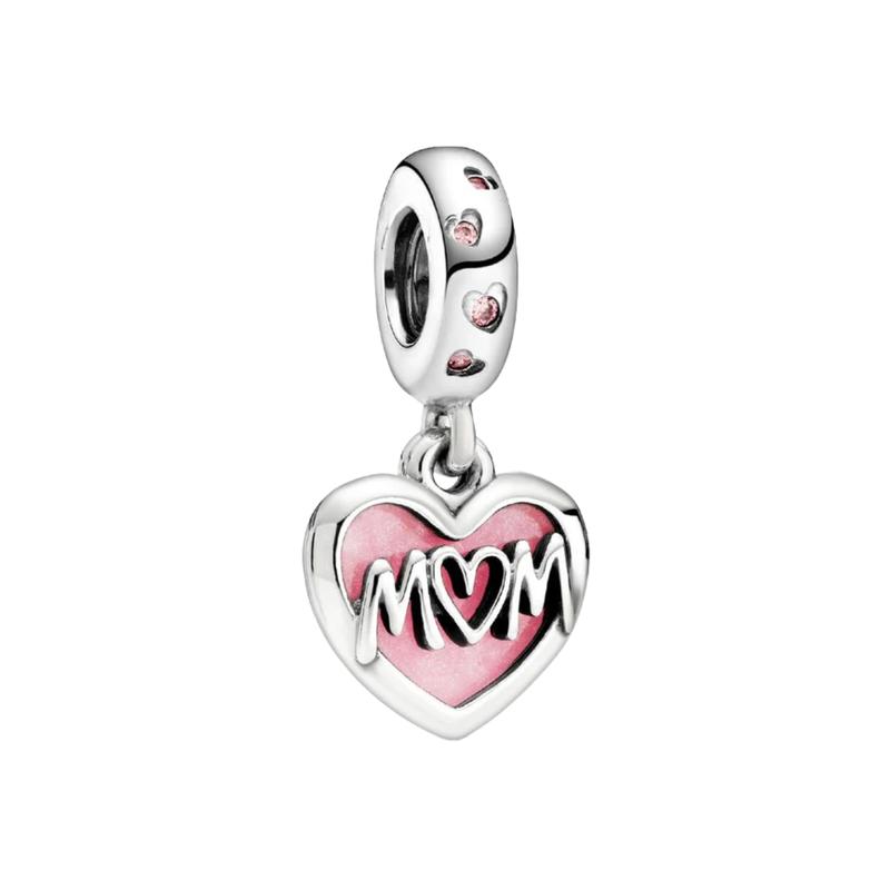 Boy & Girl Mother Theme Charms – 925 Sterling Silver Charms for Bracelets