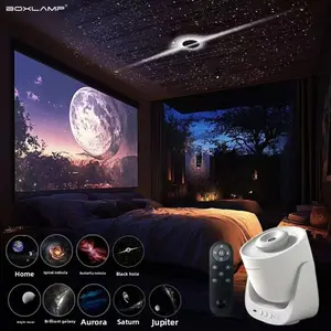 Aesthetic Galaxy Star Projector| 360° Rotating Nebula Night Light| TikTok Viral Room Decor For Bedroom Living Room Cozy Ambiance