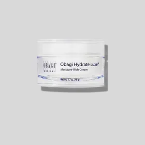 Obagi Hydrate, Hydrate Luxe, Luxury Hydrating Facial Cream Moisturizer 1.7 oz / 48 g - Skincare Evening Intensive Comfort for Hydration - Moisturizing Moisture deep hydration