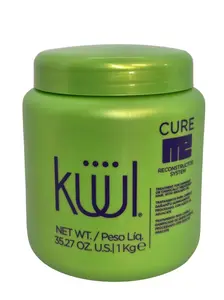 Kuul Cure Me Reconstructor System Hair Treatment for Damaged or Chemically Processed Hair with Avocado Oil 35.27 oz, Haircare, Adults