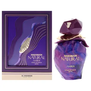 Natural - Amber by Al Haramain for Unisex - 3.33 oz Extrait De Parfum Spray Natural - Amber by Al Haramain for Unisex - 3.33 oz Extrait De Parfum Spray